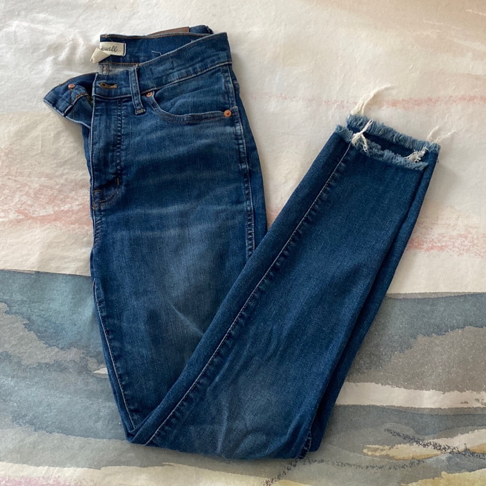Madewell Jeans size 28 10” High Rise Skinny